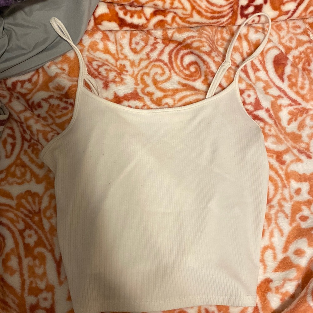 American eagle cropped tank size m
